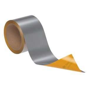 Materiale per etichette per sovrastampa a trasferimento termico 3M™ 3698E+, Argento