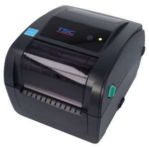 Stampante desktop TSC TC210 termica diretta e trasferimento, 203 dpi, 6 ips con display a colori da 2,3″ e connettività USB, Ethernet, seriale – serie TC BEXAL.