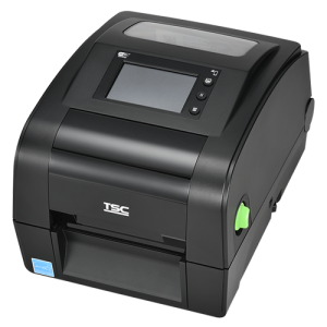 Stampante desktop TSC TH240 (4″) – stampa termica diretta e a trasferimento, fino a 203 dpi e 8 ips, design a conchiglia con USB, RS-232 ed Ethernet.
